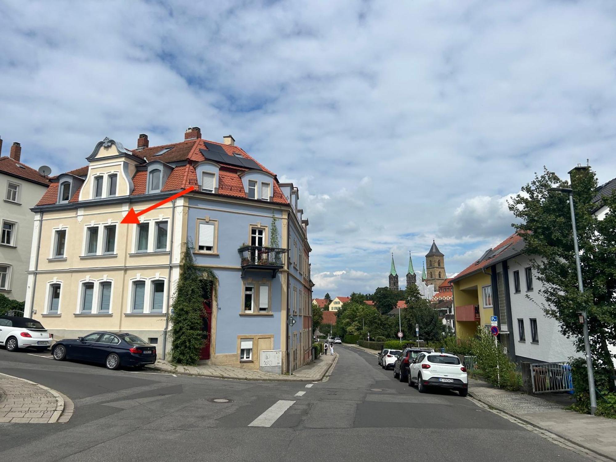 Wohnung Am Rande Der Altstadt Bambergs Eksteriør billede